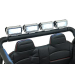Elektrické autíčko Jeep BEAST 4x4 - MP3 - biele